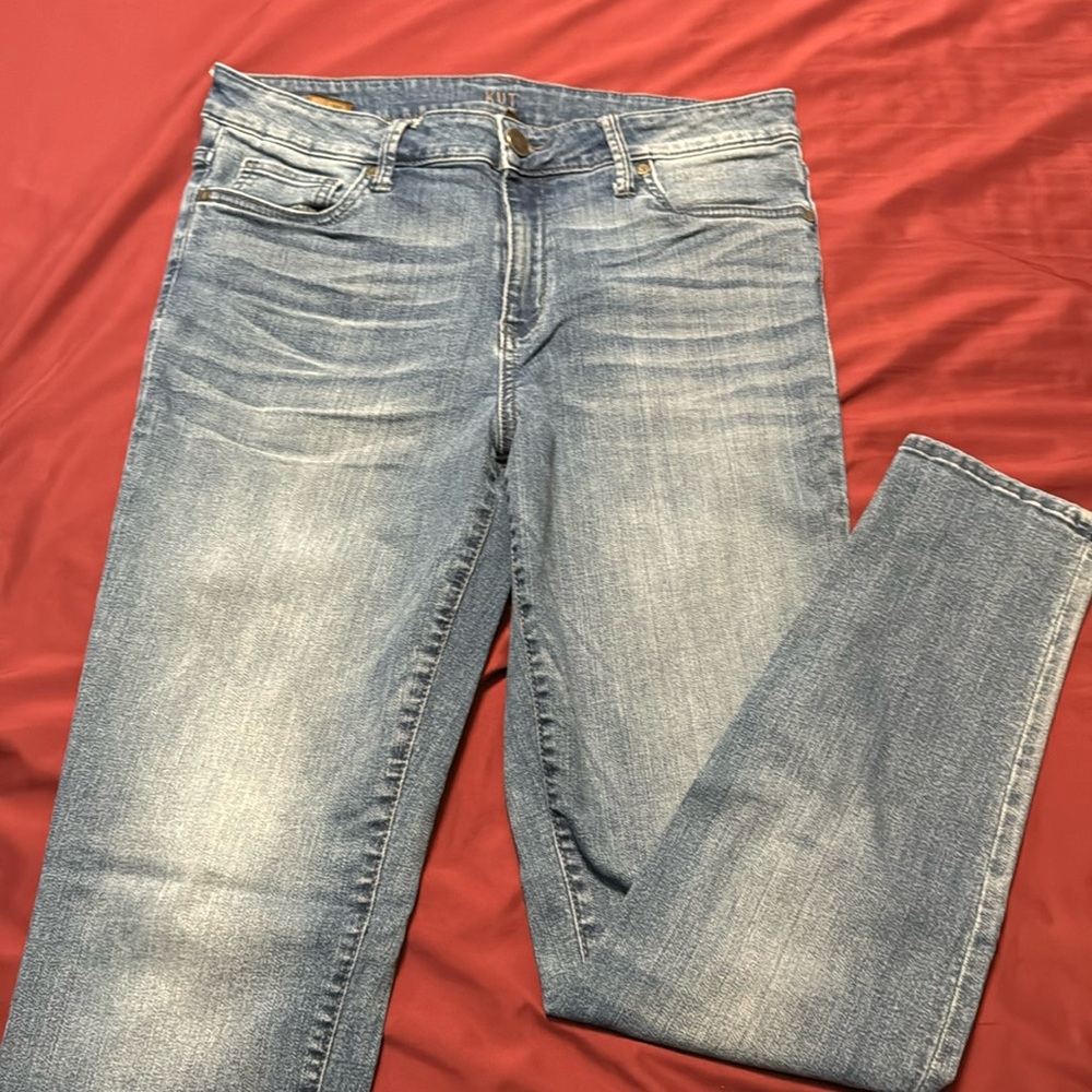Kut from the kloth size 10 high rise toothpick skinny